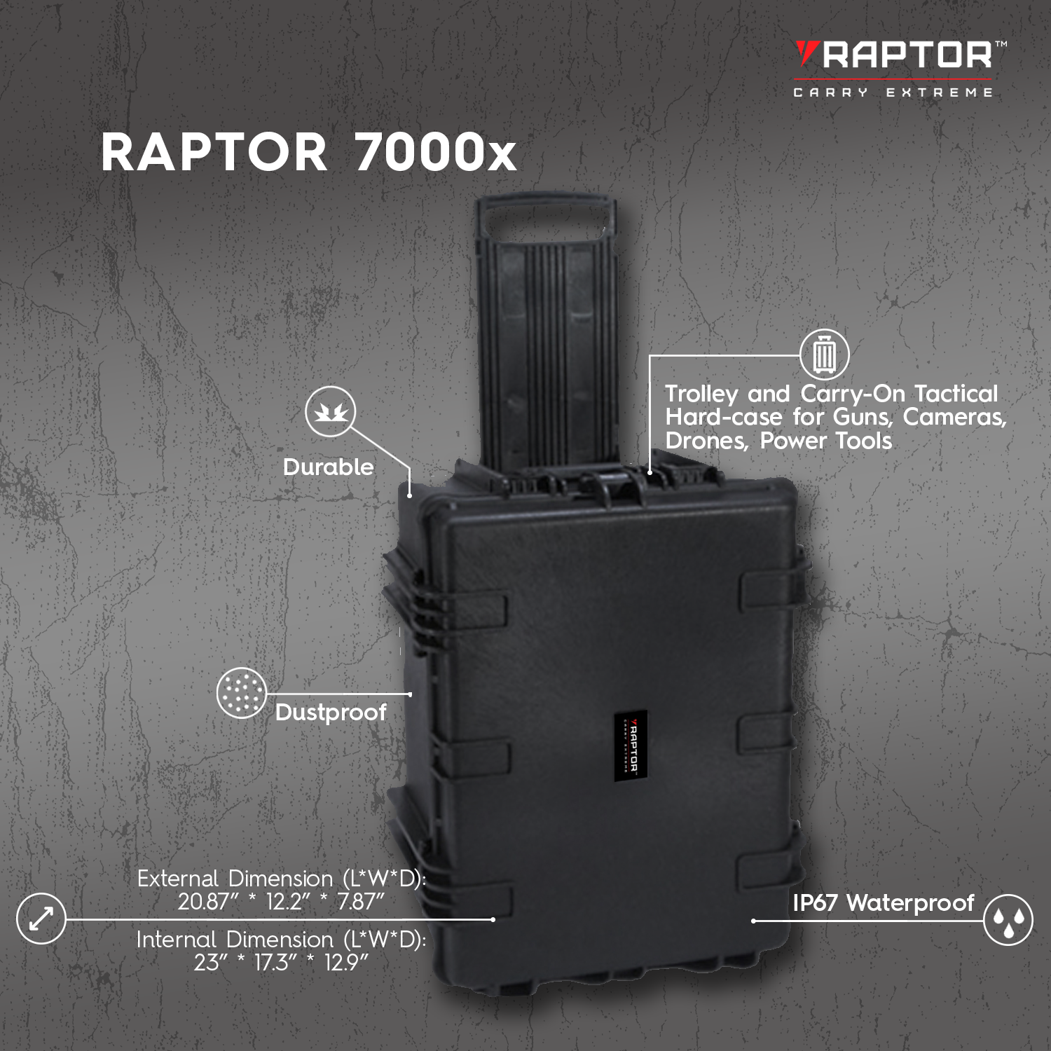 Raptor Extreme 7000X - GoPhoto Creatives OPC